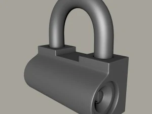 padlock 3D Model