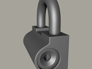 padlock 3D Model