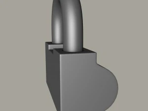 padlock 3D Model