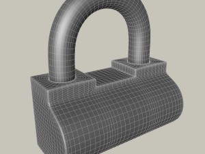 padlock 3D Model