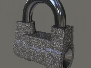 padlock 3D Model
