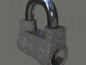 padlock 3D Model