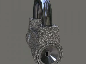 padlock 3D Model