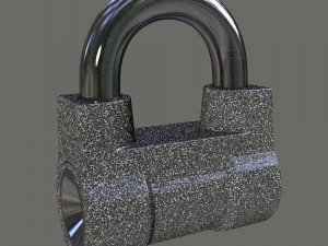 padlock 3D Model