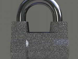 padlock 3D Model