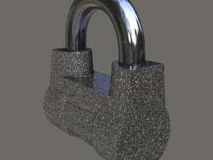 padlock 3D Model