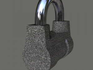 padlock 3D Model