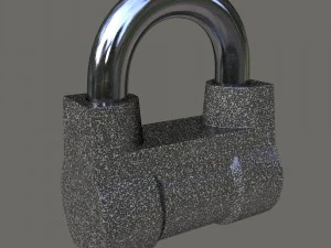 padlock 3D Model