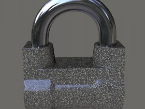 padlock 3D Model