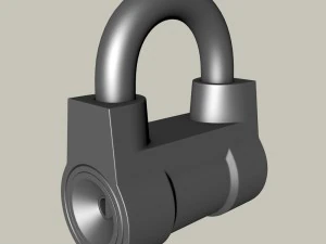 padlock 3D Model