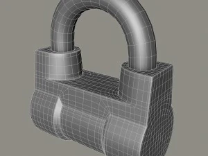 padlock 3D Model