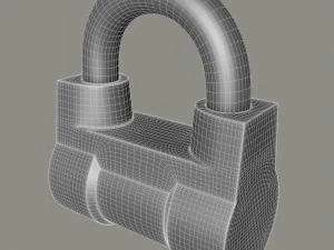 padlock 3D Model