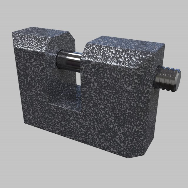 padlock Modello 3D .c4d .max .obj .3ds .fbx .stl .blend 