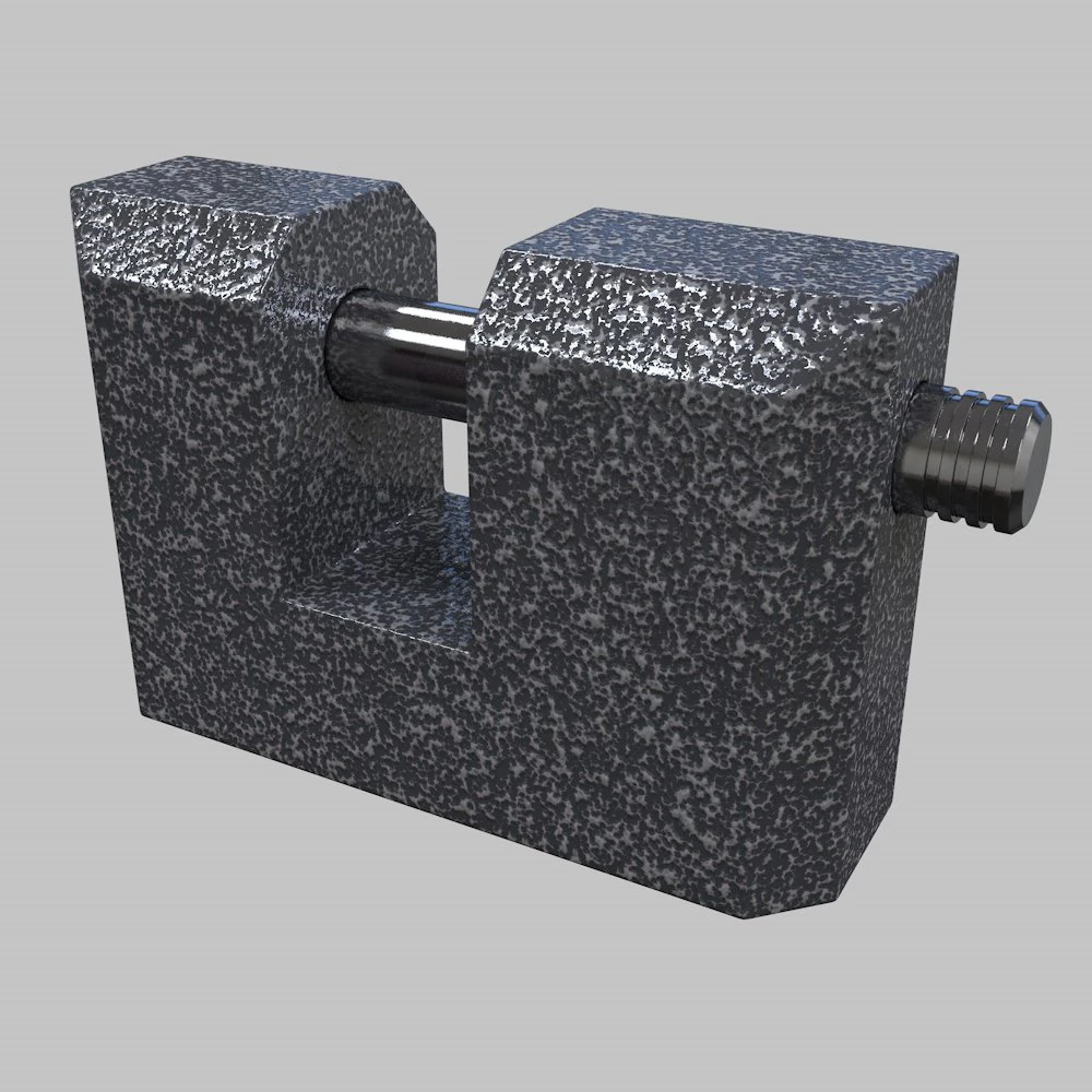 candado Modelo 3D .c4d .max .obj .3ds .fbx .stl .blend 