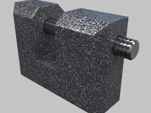 candado Modelo 3D