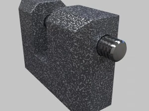 candado Modelo 3D
