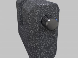 padlock Modello 3D