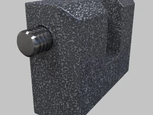 candado Modelo 3D
