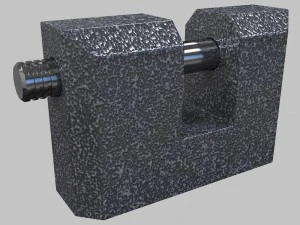 candado Modelo 3D
