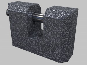 padlock Modello 3D