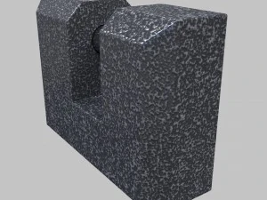 candado Modelo 3D