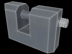 candado Modelo 3D