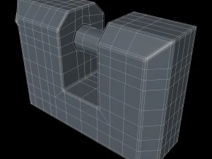 candado Modelo 3D