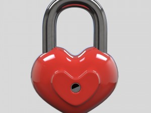 padlock Model 3D