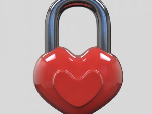 padlock Model 3D