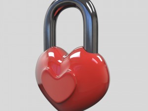 padlock Model 3D