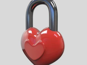 padlock 3D Model