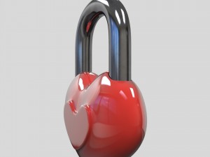 padlock Model 3D