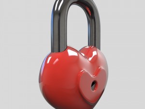 padlock Model 3D