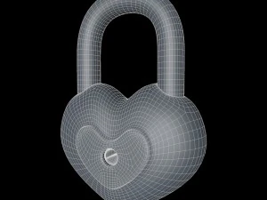 padlock 3D Model