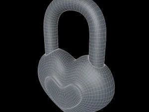 padlock 3D Model