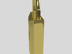 padlock perfume case 3D Model