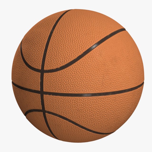 basketball Modelo 3D .c4d .max .obj .3ds .fbx .stl .blend 