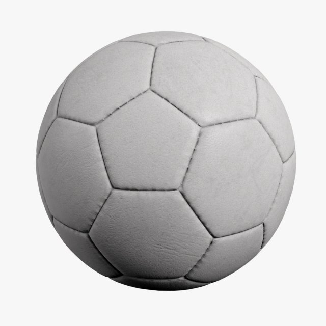 football 3D-Modell .c4d .max .obj .3ds .fbx .stl .blend 