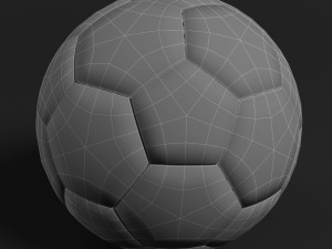 football 3D-Modell