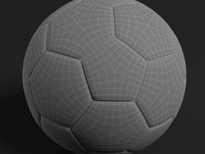football 3D-Modell