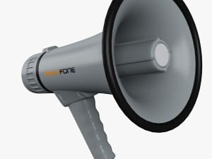 megaphone Modello 3D