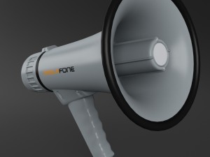 megaphone 3D मॉडल