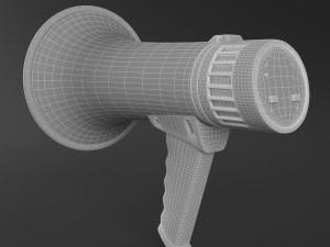 megaphone 3D मॉडल