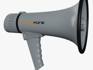 megaphone 3D मॉडल