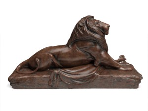 lion statue Modelo 3D