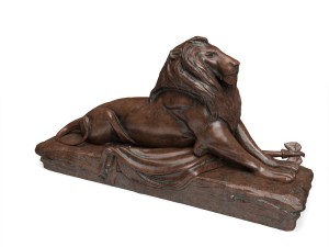 lion statue 3D 모델