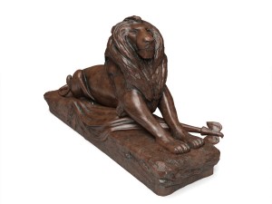 lion statue 3D 모델