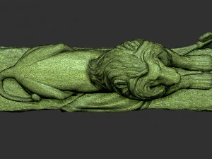 lion sculpture 3d printable model 3D Print Model