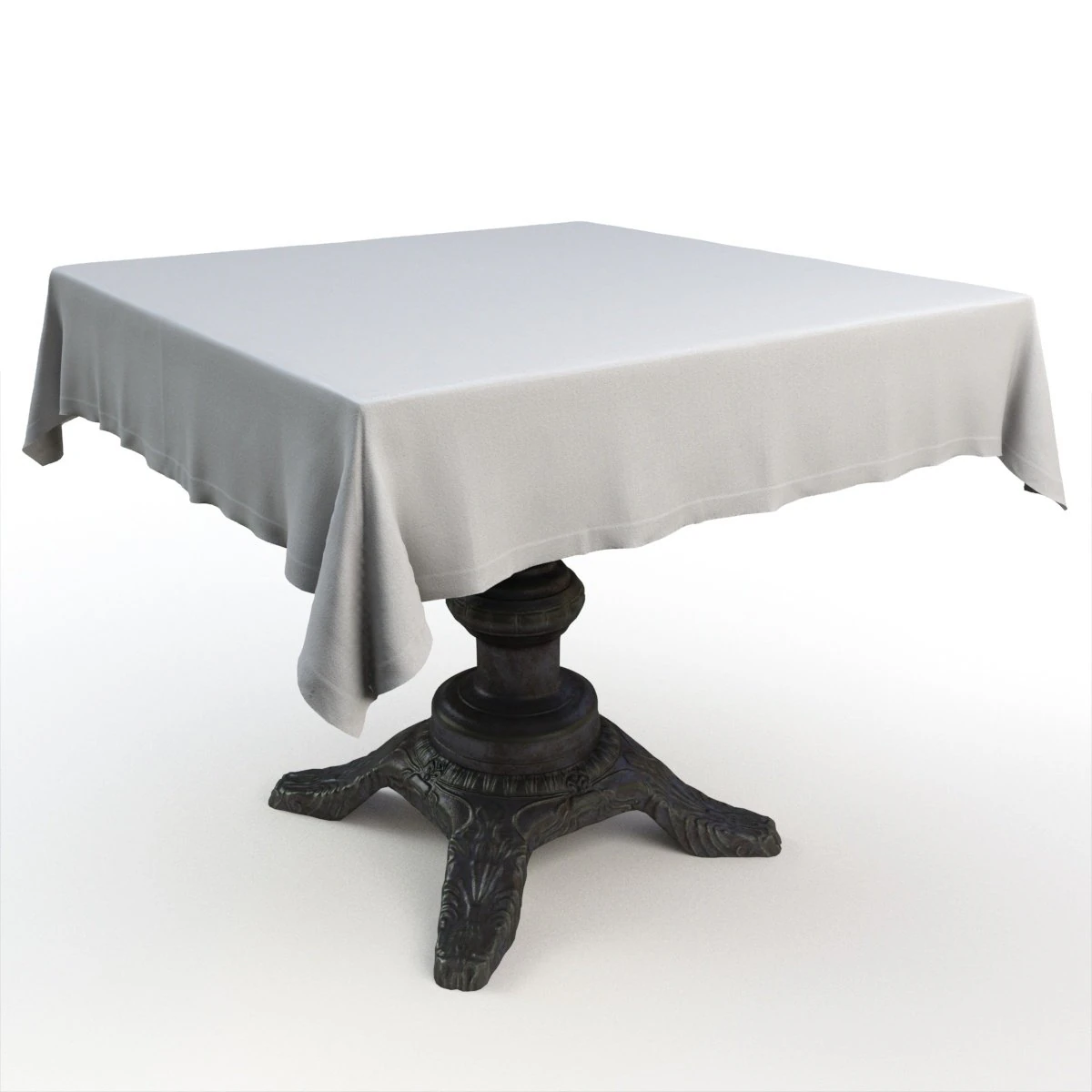 vintage table 3D Model .c4d .max .obj .3ds .fbx .stl .blend