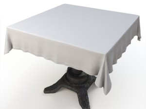 vintage table 3D मॉडल